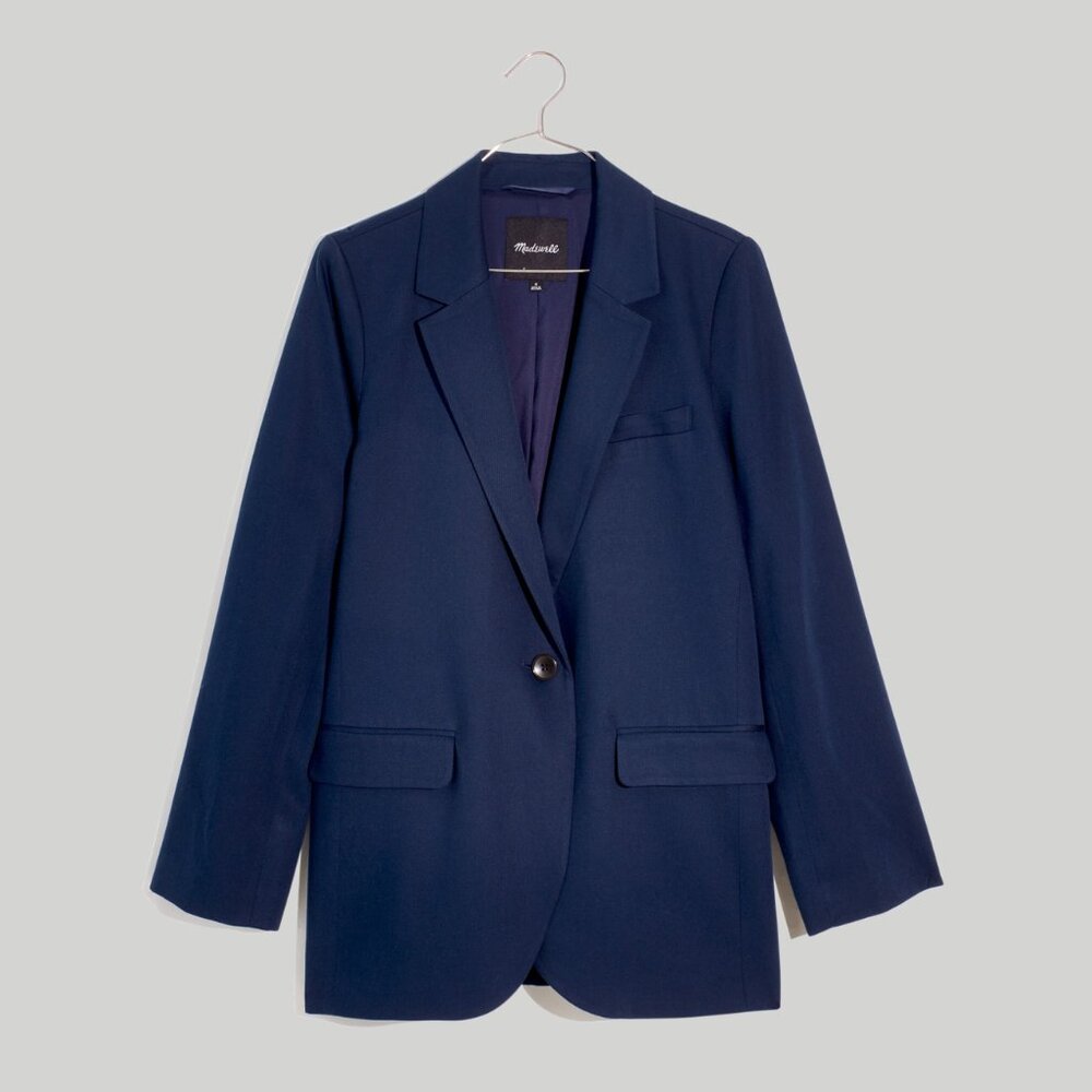 Larsen Blazer in Drapeweave